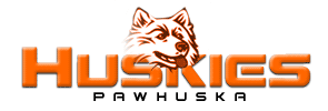 pawhuska huskies sports schedules scores vs logo